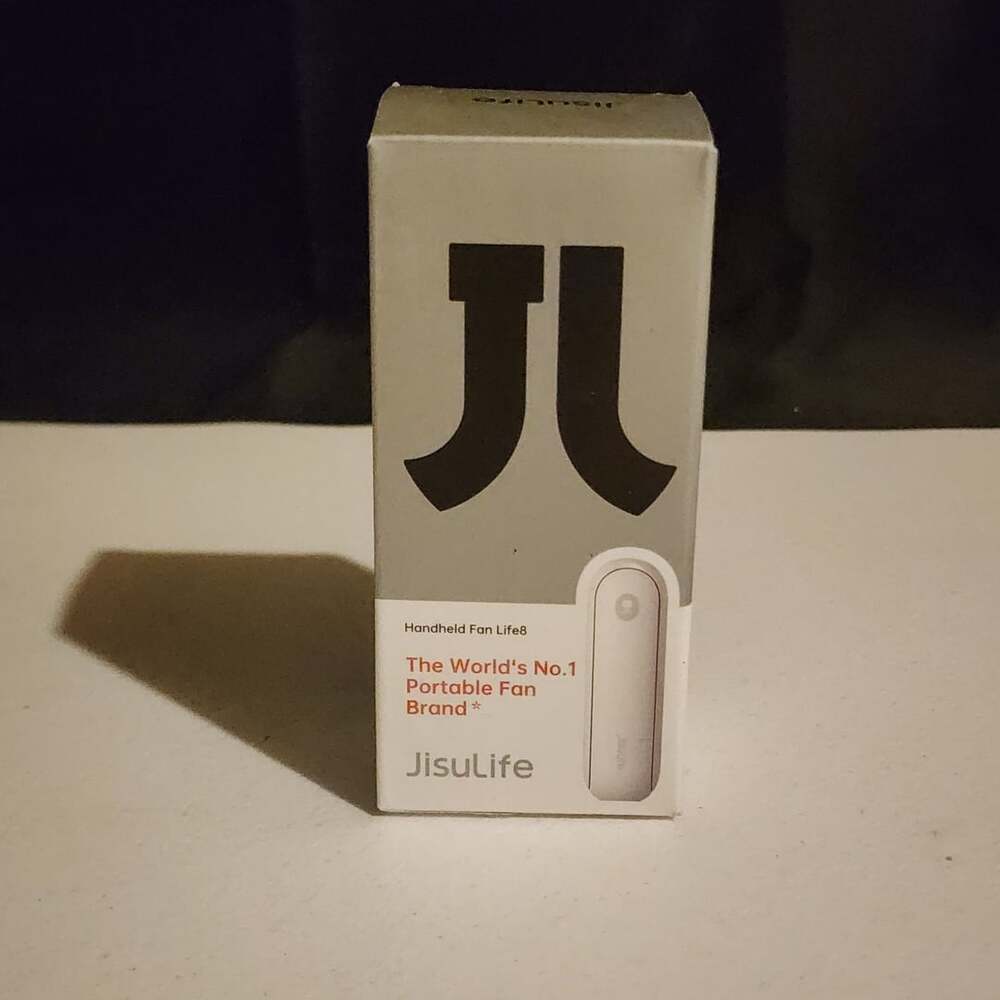 Jisulife Handheld Fan 3in1 Portable Mini Fan with Power Bank and Flashlight